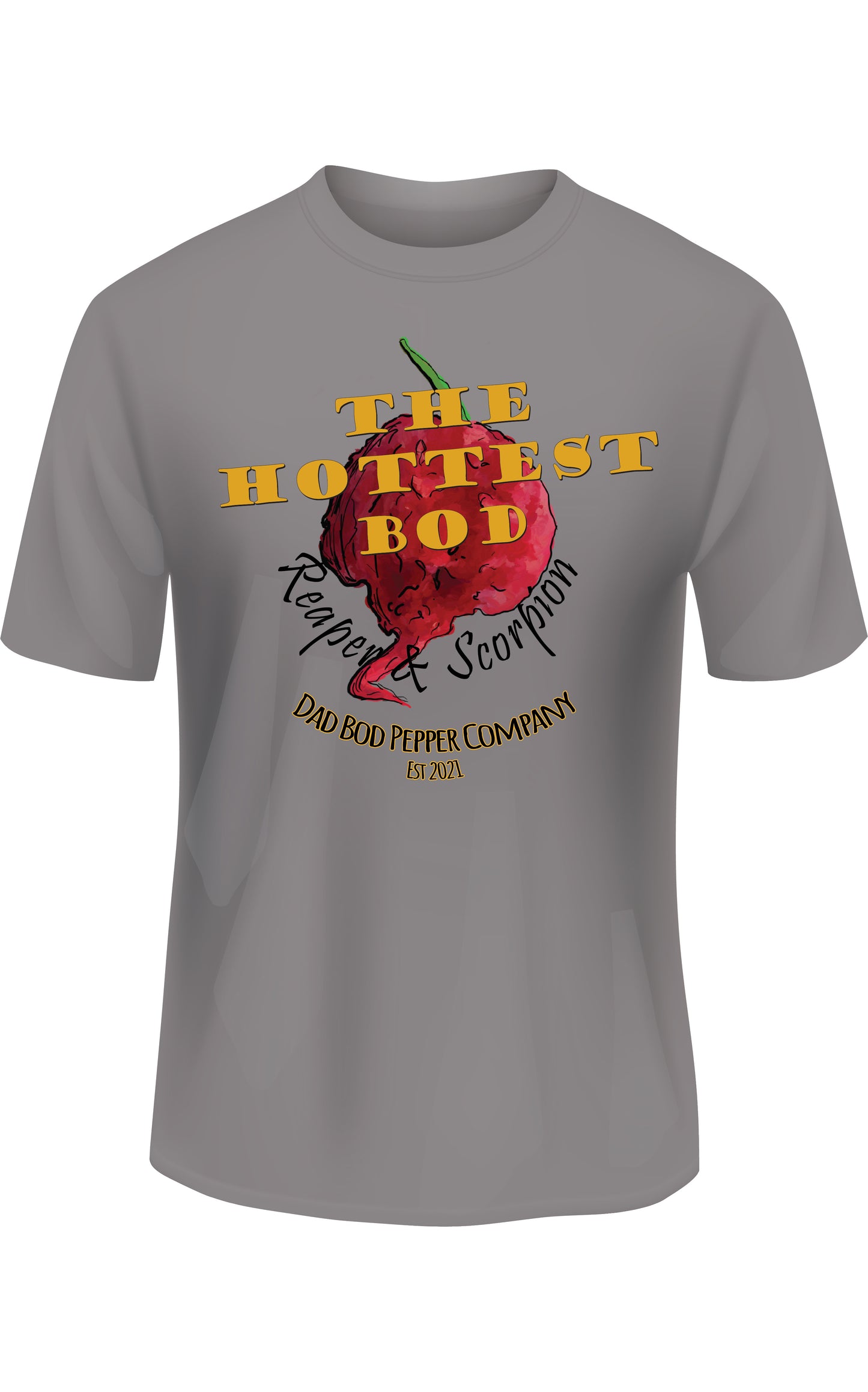 The Hottest Bod Tshirt - Gray